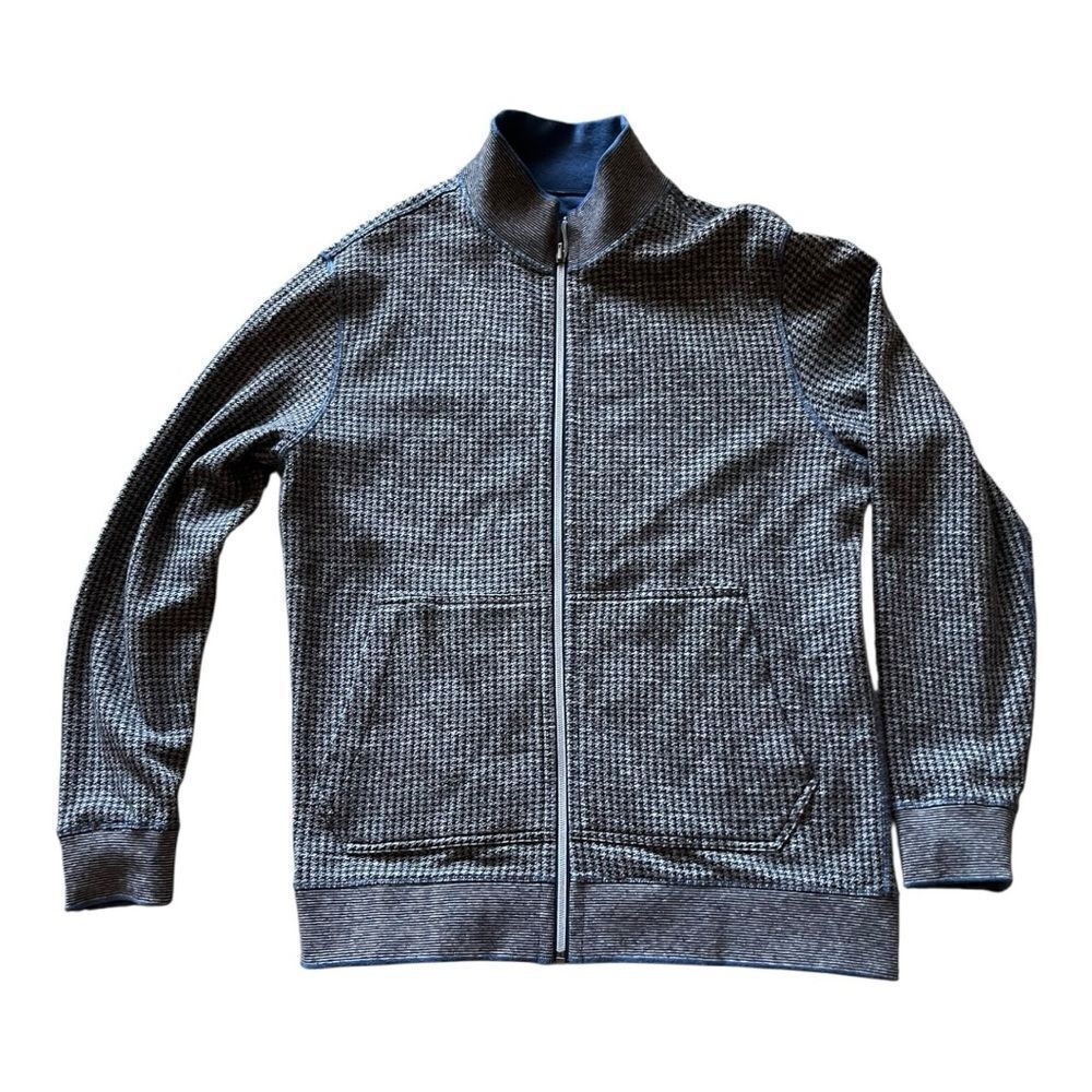 Robert Graham long sleeve reversible Men's Zip-Up shirt
